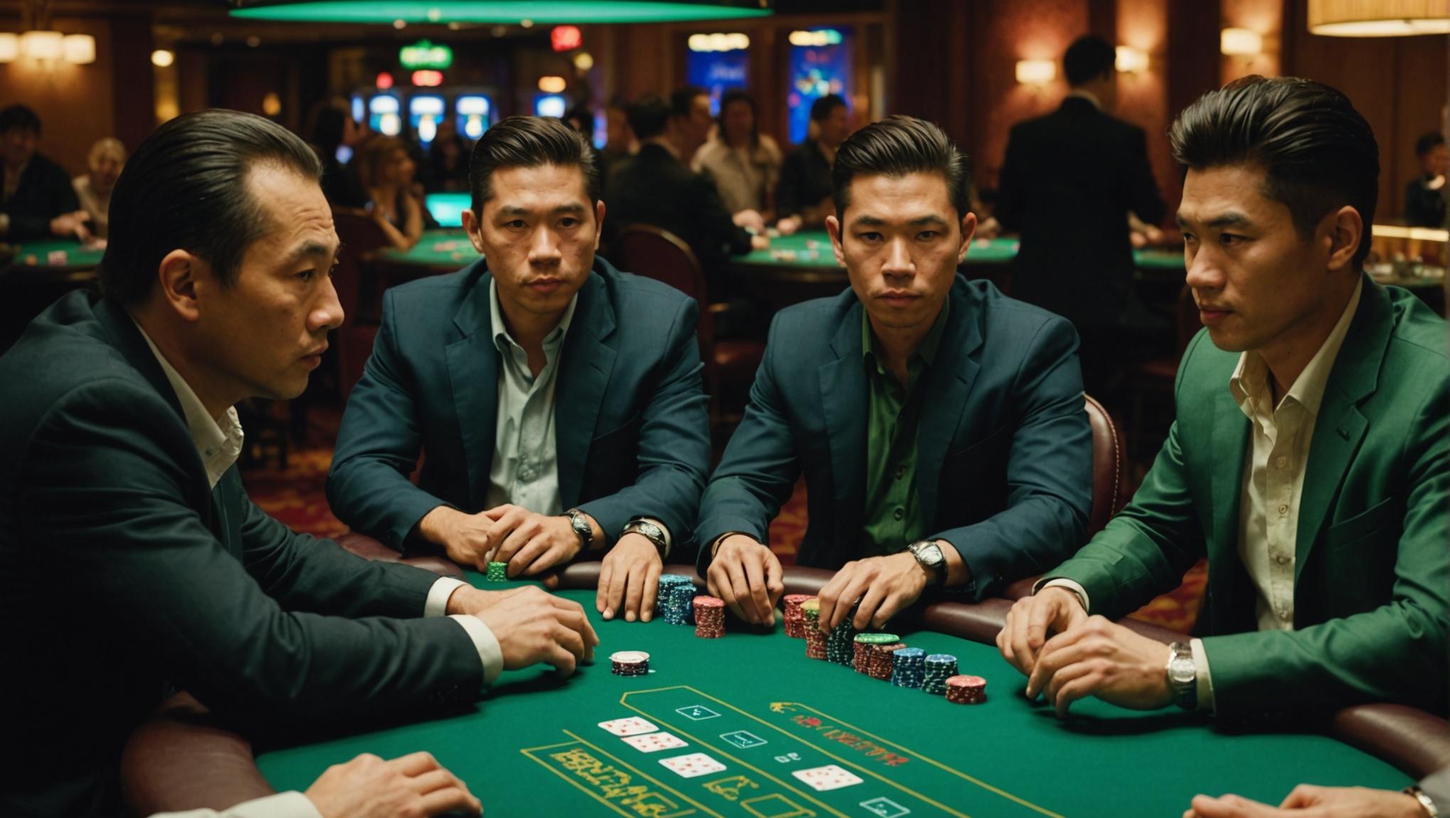 Vị trí giữa bàn (MP) trong poker